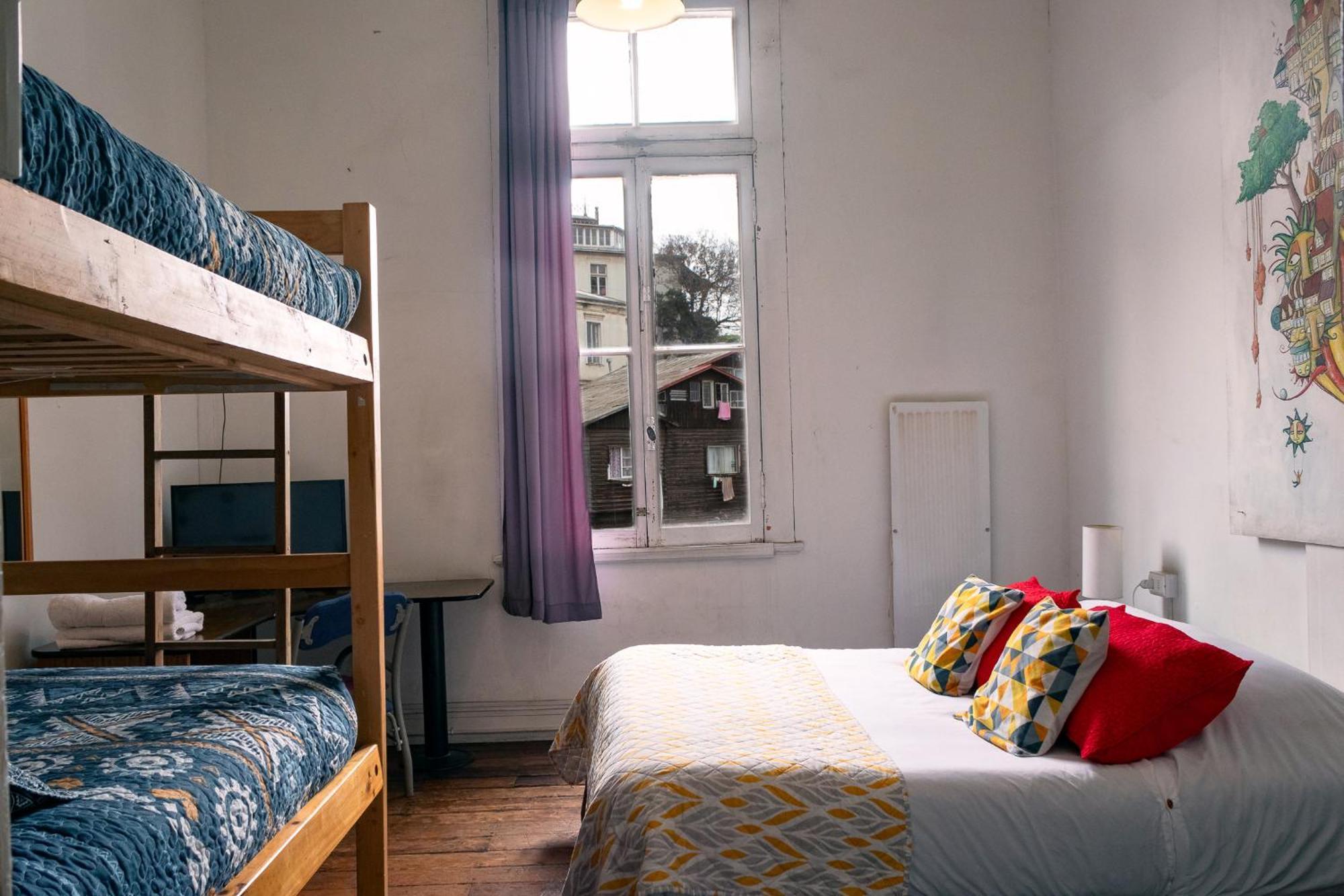 Casa Volante Hostal ヴァルパライソ エクステリア 写真